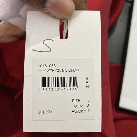 C/meo Collective Women's Cotton‎ Only With You Midi Sheath Dress SZ L - Picture 9 of 9